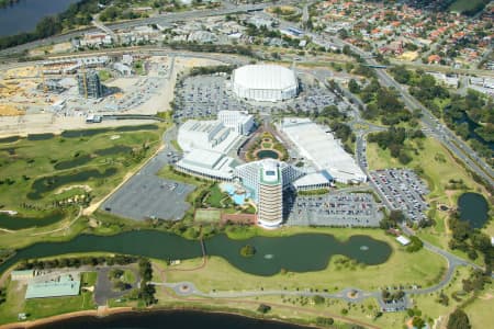 Aerial Image of BURSWOOD HOTEL