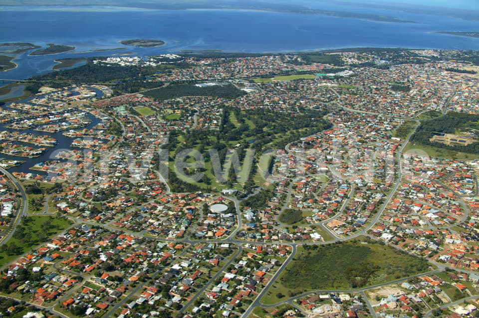 Aerial Image of Mandurah City