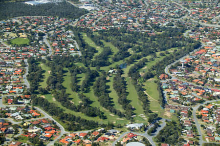 Aerial Image of MANDURAH GOLF COURSE