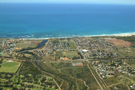 Aerial Image of CHAPMAN RIVER, GERALDTON