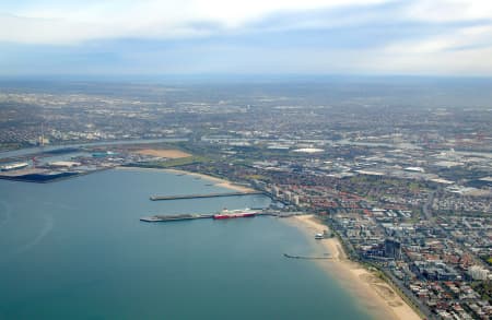 Aerial Image of PORT MELBOURNE.