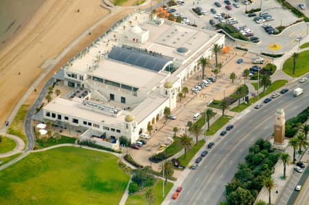 Aerial Image of ST KILDA SEA BATHS.