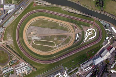 Aerial Image of FLEMINGTON RACECOURSE