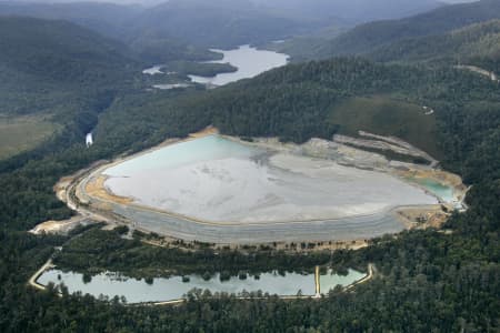 Aerial Image of ZINIFEX MINE TAILINGS STORAGE DAM
