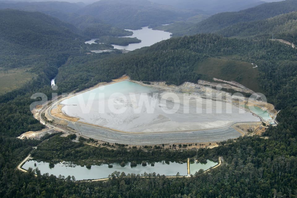 Aerial Image of Zinifex mine Tailings Storage Dam