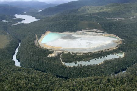 Aerial Image of ROSEBERY MINE TAILINGS DAM