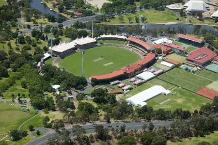 Aerial Image of ADELAIDE OVAL, NORTH ADELAIDE.