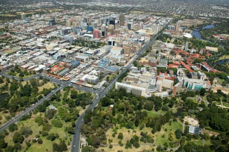 Aerial Image of ADELAIDE CBD.