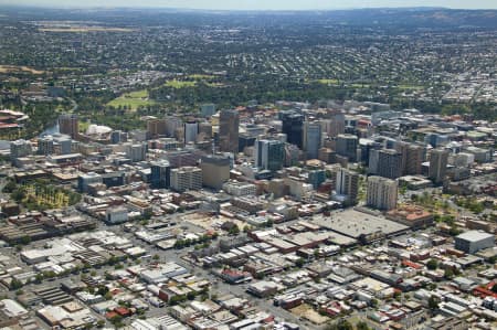 Aerial Image of ADELAIDE CBD.