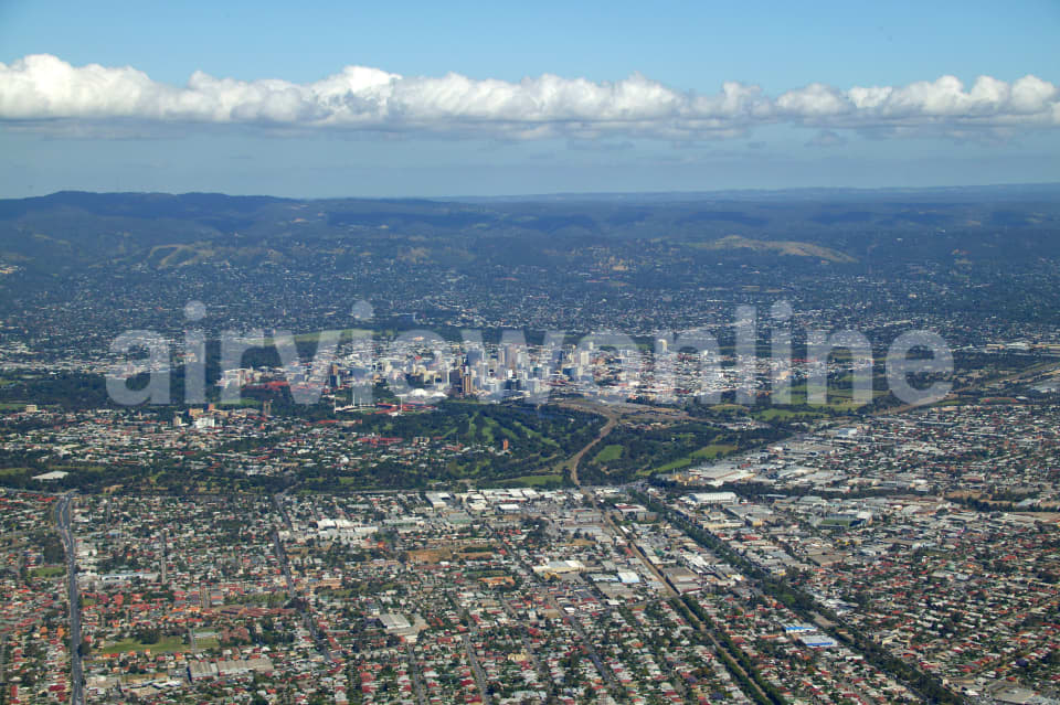 Aerial Image of Adelaide City