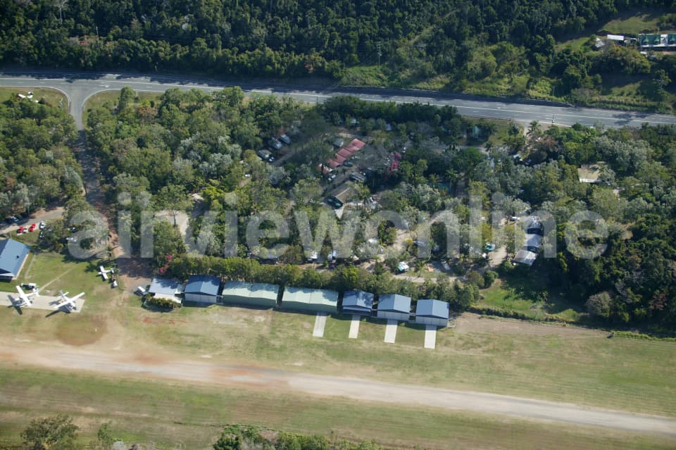 Aerial Image of Flametree Tourist Village, QLD