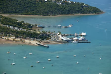 Aerial Image of SHUTE HARBOUR CLOSE UP