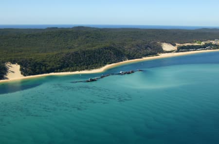 Aerial Image of MORETON ISLAND QUEENSLAND