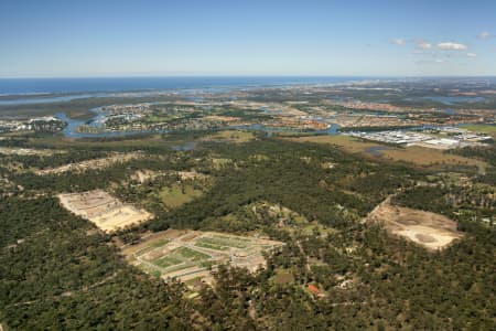 Aerial Image of COOMERA WATERS.