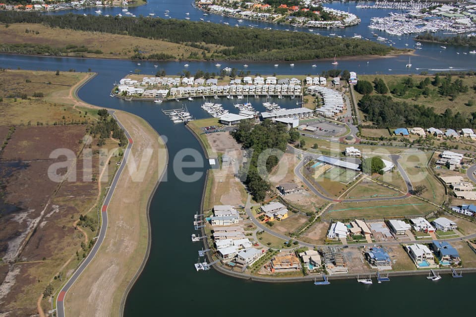 Aerial Image of Coomera Waters and Marina