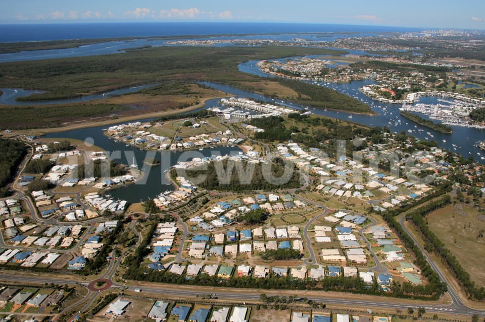 Aerial Image of Coomera Waters, QLD