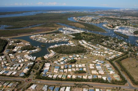 Aerial Image of COOMERA WATERS, QLD