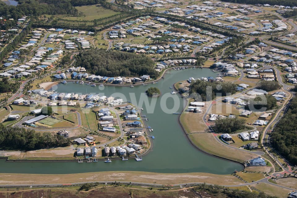 Aerial Image of Coomera Waters, QLD