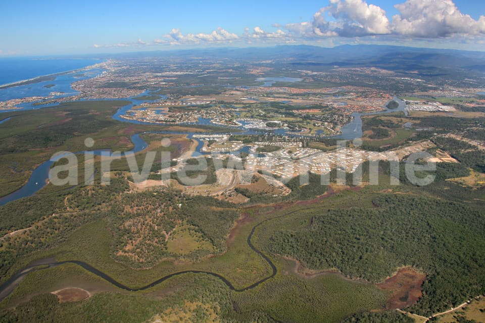 Aerial Image of High altitude of Coomera