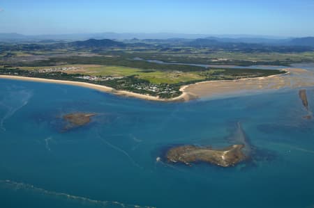 Aerial Image of COAST ABOVE MACKAY