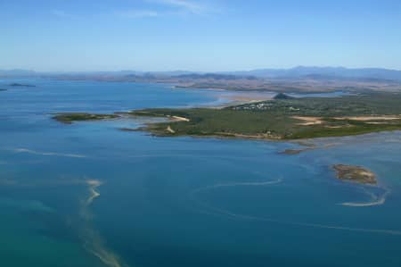 Aerial Image of COAST ABOVE MACKAY
