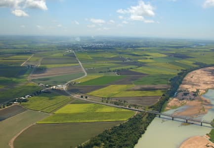 Aerial Image of BURDEKIN RIVER BRIDGE NORTH OF HOME HILL