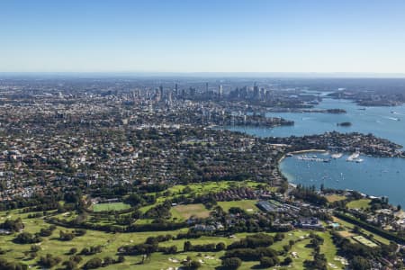 Aerial Image of ROSE BAY TO SYDNEY CBD