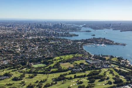 Aerial Image of ROSE BAY TO SYDNEY CBD