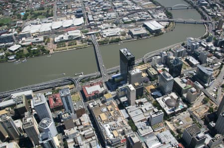 Aerial Image of BRISBANE CBD TO SOUTH BRISBANE, QLD