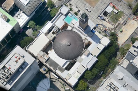 Aerial Image of BRISBANE CITY HALL.