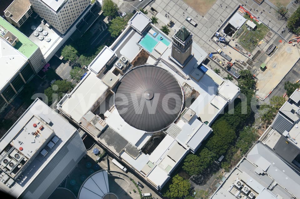 Aerial Image of Brisbane City Hall