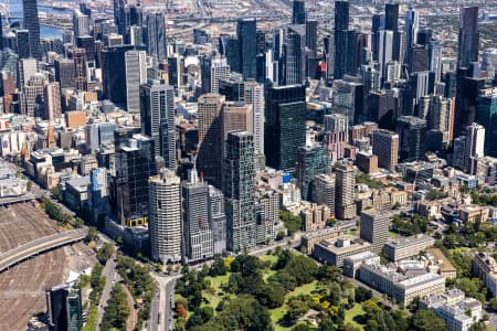 Aerial Image of EAST MELBOURNE