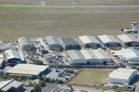 Aerial Image of ARCHERFIELD AIRPORT.