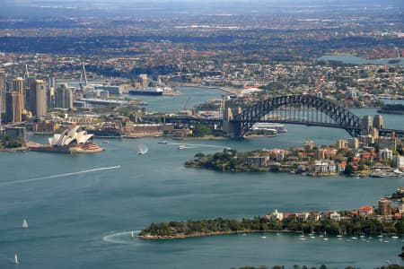 Aerial Image of SYDNEY HARBOUR