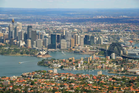 Aerial Image of SYDNEY FROM NEUTRAL BAY