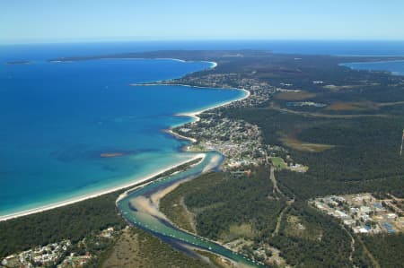 Aerial Image of HUSKISSON, NSW SOUTH COAST