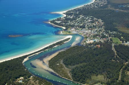 Aerial Image of HUSKISSON, NSW SOUTH COAST