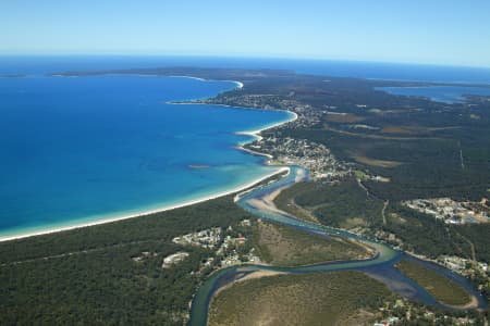 Aerial Image of HUSKISSON, NSW SOUTH COAST