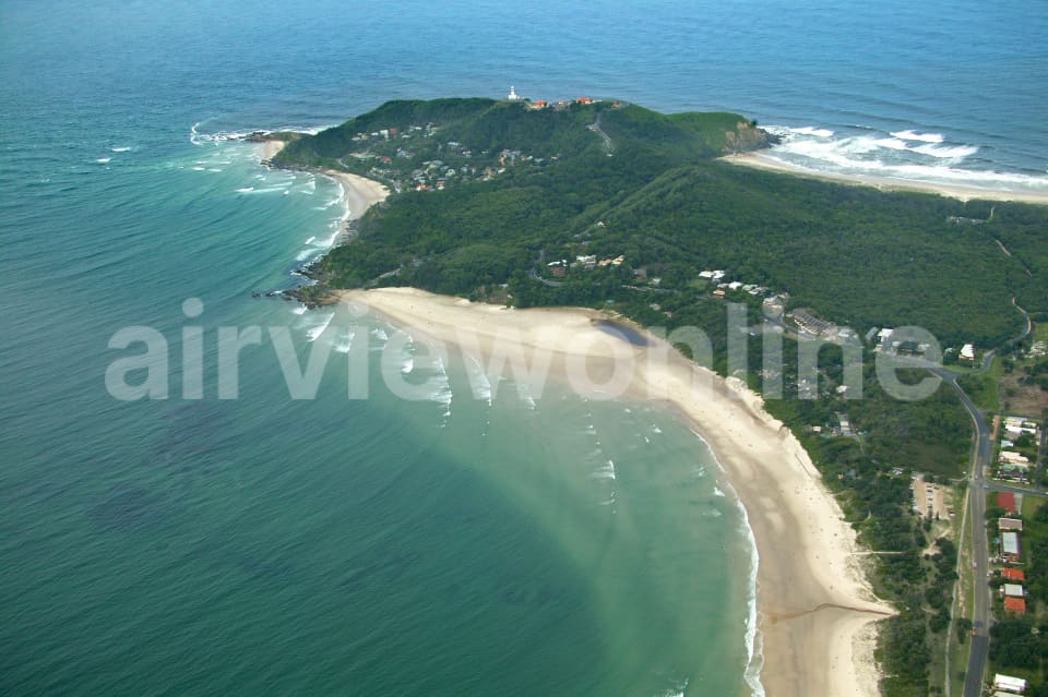 Aerial Image of The Pass and Wategos, Byron Bay