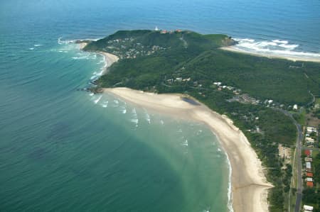 Aerial Image of THE PASS AND WATEGOS, BYRON BAY