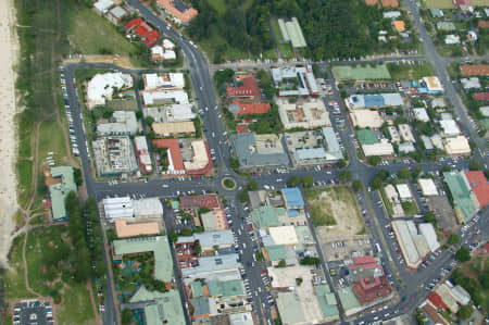 Aerial Image of BYRON BAY SHOPS
