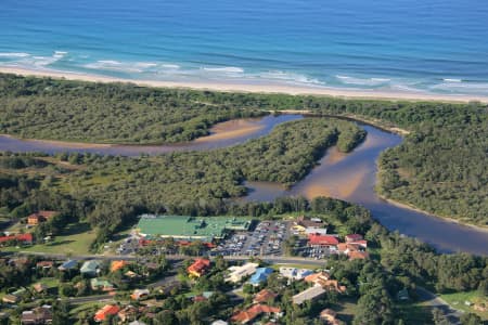 Aerial Image of OCEAN SHORES SHOPPING CENTRE