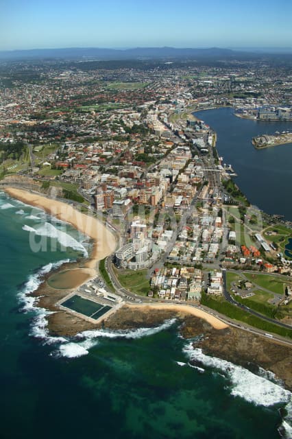 Aerial Image of Newcastle East Portrait
