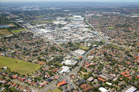 Aerial Image of YAGOONA, CHULLORA AND GREENACRE.