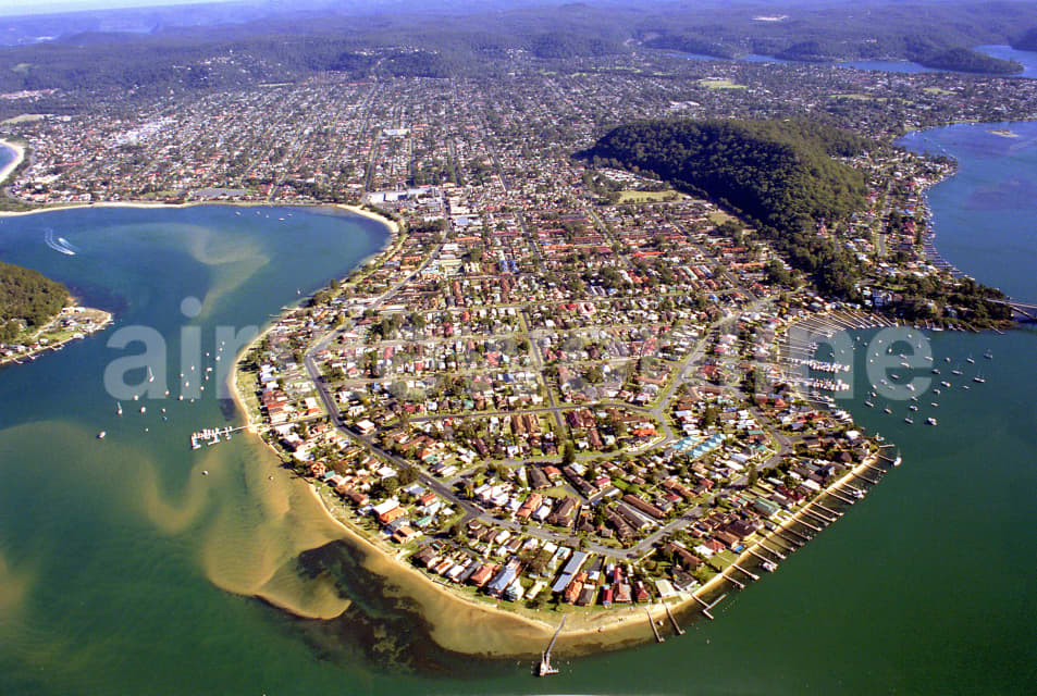 Aerial Image of Booker Bay and Blackwell Mountain Reserve