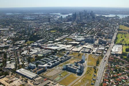 Aerial Image of ZETLAND TO SYDNEY CBD