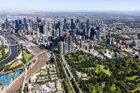 Aerial Image of EAST MELBOURNE