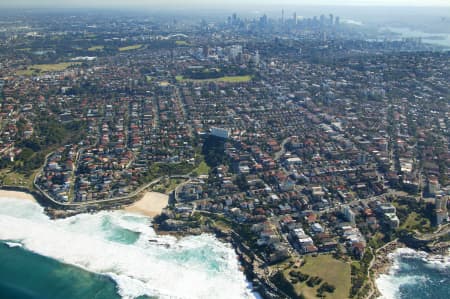 Aerial Image of TAMARAMA TO SYDNEY CBD.