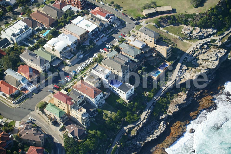 Aerial Image of Waterfront Properties in Tamarama