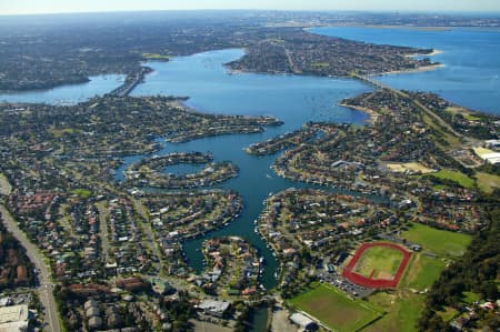 Aerial Image of SYLVANIA WATERS